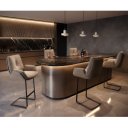 MINTO-II prémium bárszék - beige bouclé