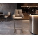 MINTO-II prémium bárszék - beige bouclé