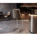 MINTO-II prémium bárszék - beige bouclé