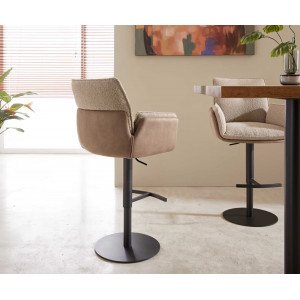 ISLAND prémium bárszék - beige bouclé