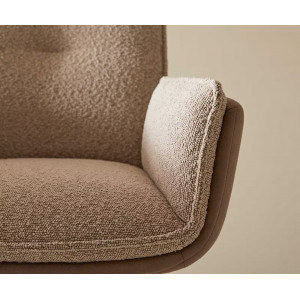 ISLAND prémium bárszék - beige bouclé