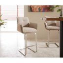 ISLAND-II prémium bárszék - beige bouclé