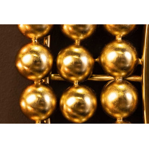 PEARL design tükör - 76cm - arany