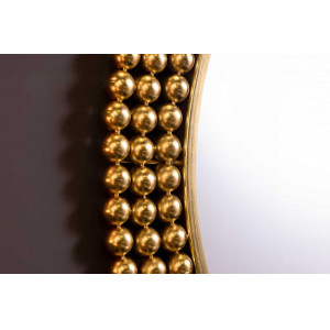 PEARL design tükör - 76cm - arany