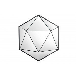 DIAMOND modern tükör - 60cm - fekete