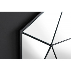 DIAMOND modern tükör - 60cm - fekete