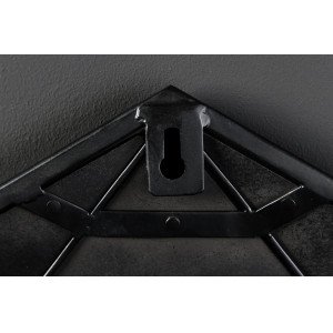 DIAMOND modern tükör - 60cm - fekete