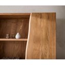 LIVE EDGE prémium akác polc - 140cm