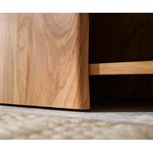 LIVE EDGE prémium akác polc - 140cm