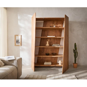 LIVE EDGE prémium akác polc - 140cm