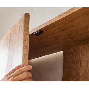 LIVE EDGE prémium akác polc - 140cm