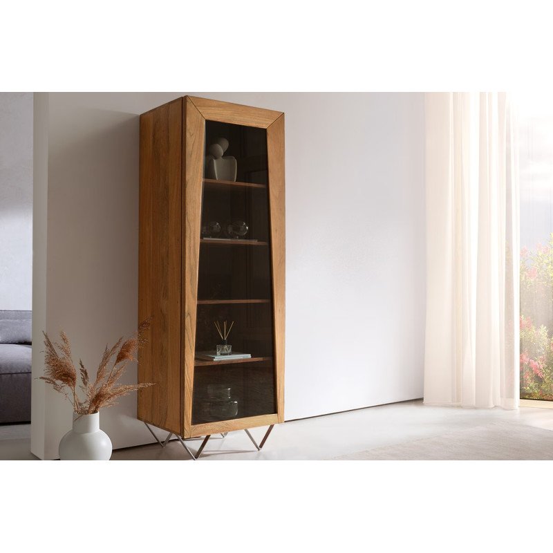 KENNEDY prémium akác vitrin - 180cm