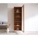 KENNEDY prémium akác vitrin - 180cm