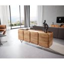 KIANO prémium akác komód - 145/175cm