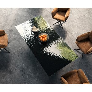 GRASSO prémium üveg  étkezőasztal - 200cm