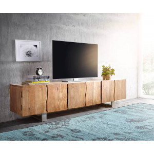 OLIVA akác TV-szekrény 220cm