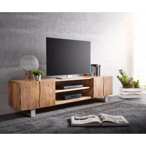 OLIVA akác TV-szekrény 200cm