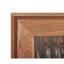 OLIVA modern akác vitrin - 120cm