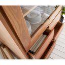 OLIVA modern akác vitrin - 120cm