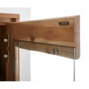 OLIVA modern akác vitrin - 120cm