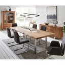 OLIVA modern akác vitrin - 120cm