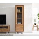 OLIVA modern akác vitrin - 60cm