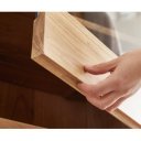 VINCI modern akác vitrin - 140cm