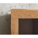 VINCI modern akác vitrin - 140cm