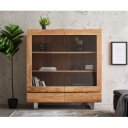 VINCI modern akác vitrin - 140cm