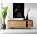 GLACIER tömör akác komód - 147/200cm