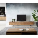 GLACIER prémium akác TV-szekrény - 220cm