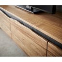 GLACIER prémium akác TV-szekrény - 220cm