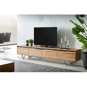 GLACIER prémium akác TV-szekrény - 220cm bútor