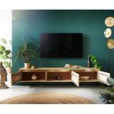 CIRCULO prémium mangófa fali TV-szekrény - 175/220cm