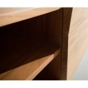 KENNEDY-II prémium akác fali TV-szekrény - 200/240cm