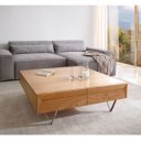 KENNEDY prémium akác dohányzóasztal - 115cm