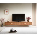 SURIMU prémium akác fali TV-szekrény - 175/200/240cm