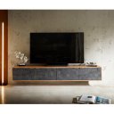 MARLOWE prémium akác fali TV-szekrény - 200/220cm