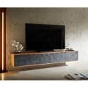 MARLOWE prémium akác fali TV-szekrény - 200/220cm