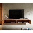 MARLOWE prémium akác fali TV-szekrény - 200/220cm