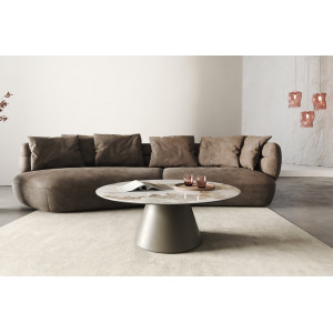 SIMONETTI prémium kerámia dohányzóasztal - 100cm DELIFE