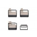 MOSS prémium kültéri szett - antracit