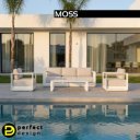 MOSS prémium kültéri szett - fehér