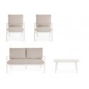 NEBULA prémium kültéri szett - fehér/beige