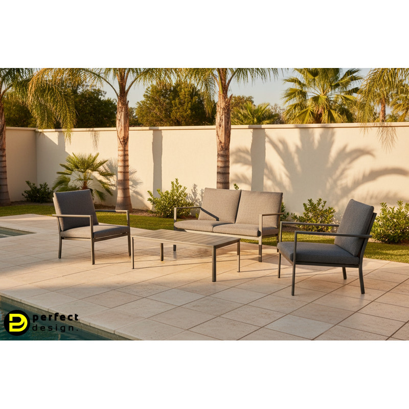 KENNETH prémium kültéri szett - antracit