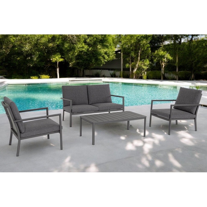 KENNETH prémium kültéri szett - antracit