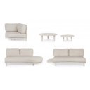 HERONE prémium kültéri kanapé - taupe