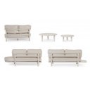 HERONE prémium kültéri kanapé - taupe