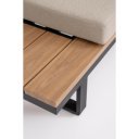 ZELMAR prémium kültéri kanapé - antracit/beige