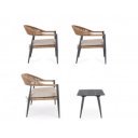 JANDIA prémium kültéri szett - antracit/beige